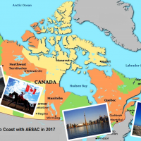 Coast to Coast with AESAC in 2017 - By the Numbers