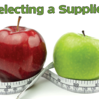 Selecting a Supplier