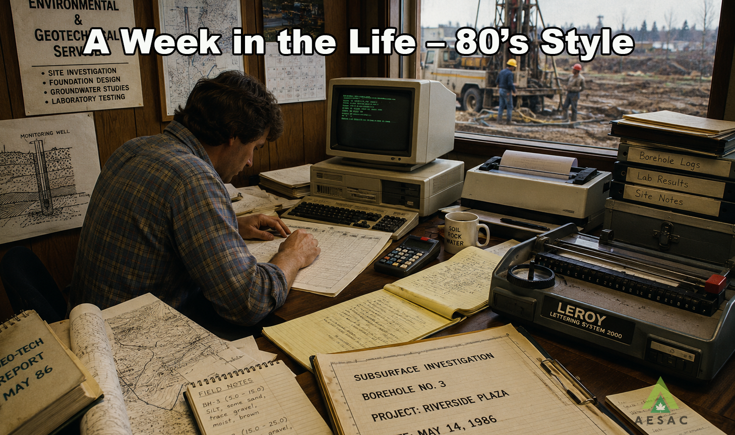A week in the life – 80’s Style